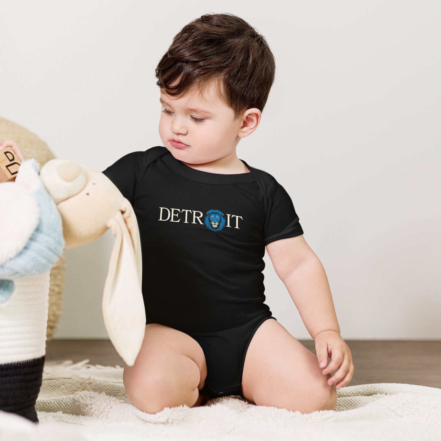 Basic Detroit Lion - Onesie