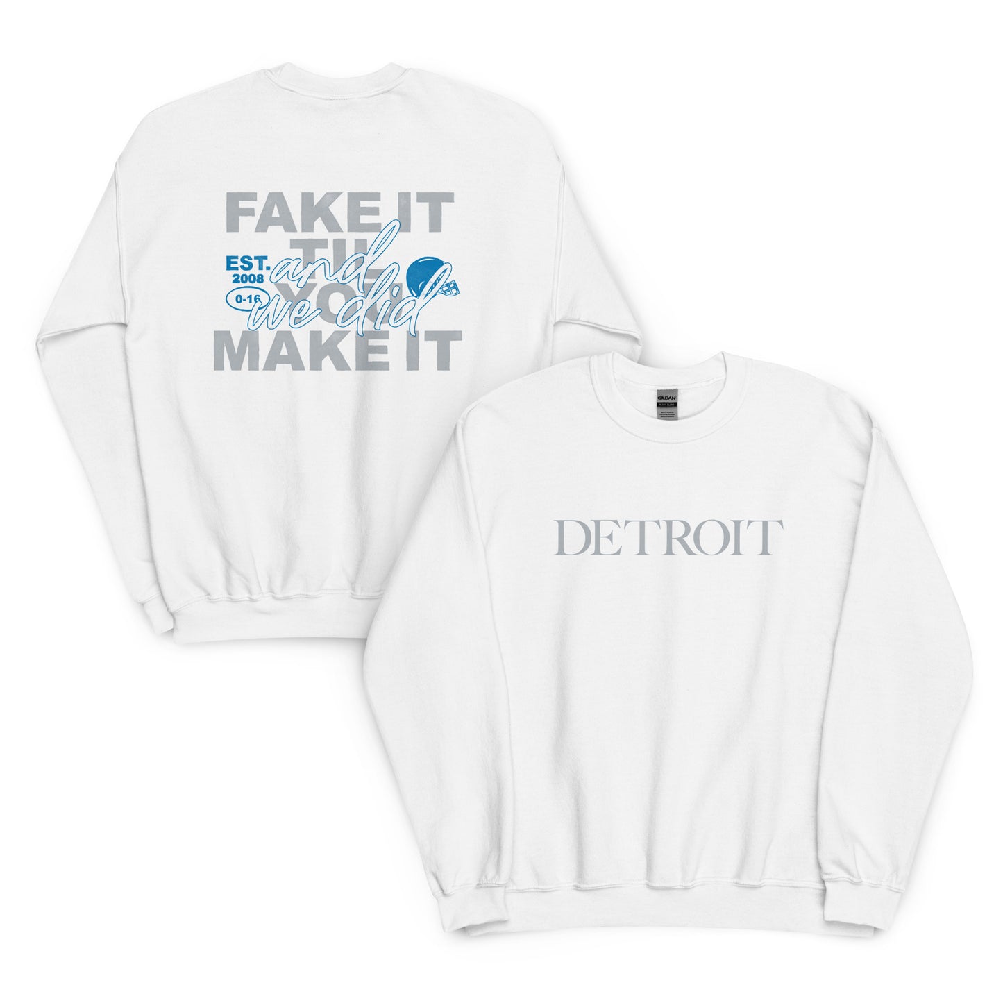 Fake It Til You Make It - Unisex Sweatshirt