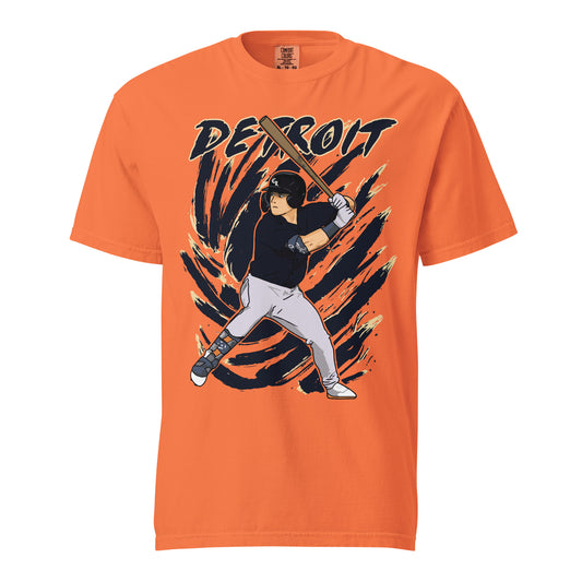 Drawn to Detroit (Baseball Edition) - Unisex T-Shirt