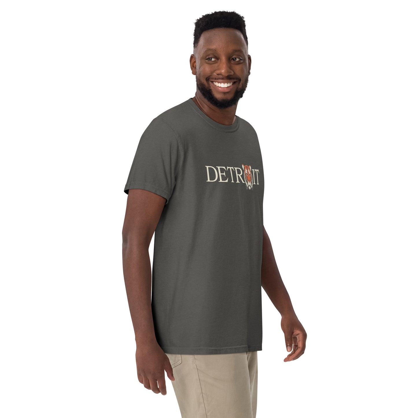 Classic Detroit with Tiger - Unisex T-Shirt