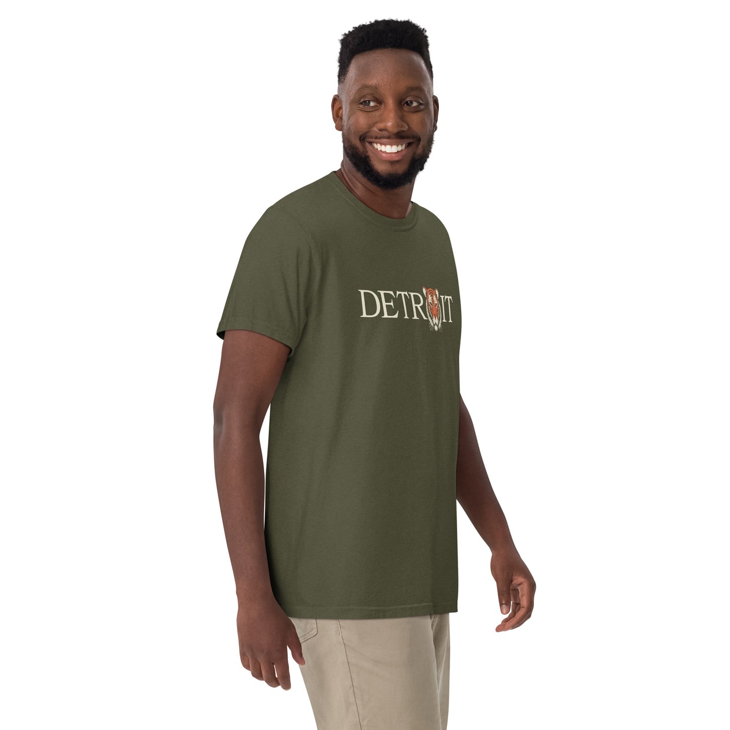 Classic Detroit with Tiger - Unisex T-Shirt