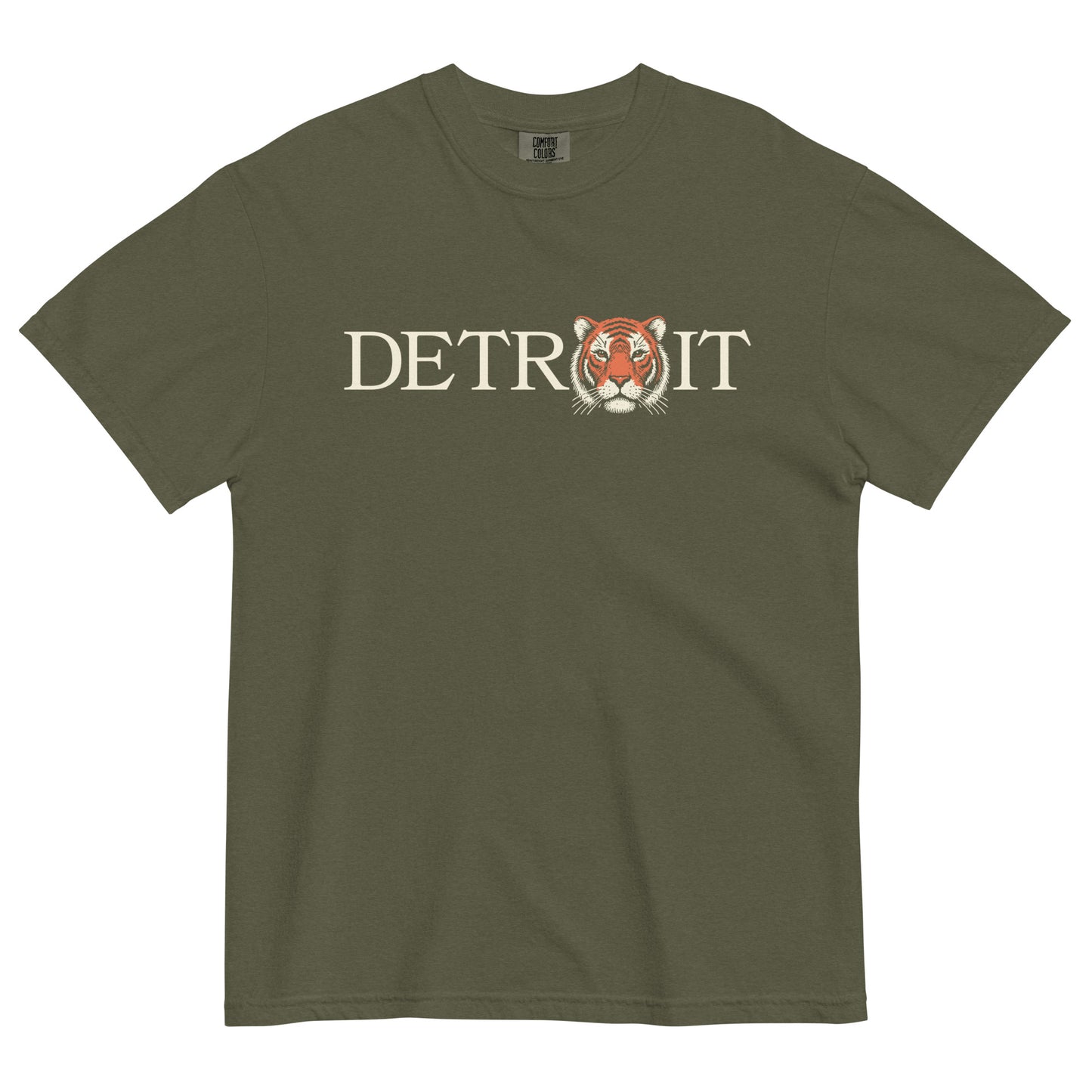 Classic Detroit with Tiger - Unisex T-Shirt