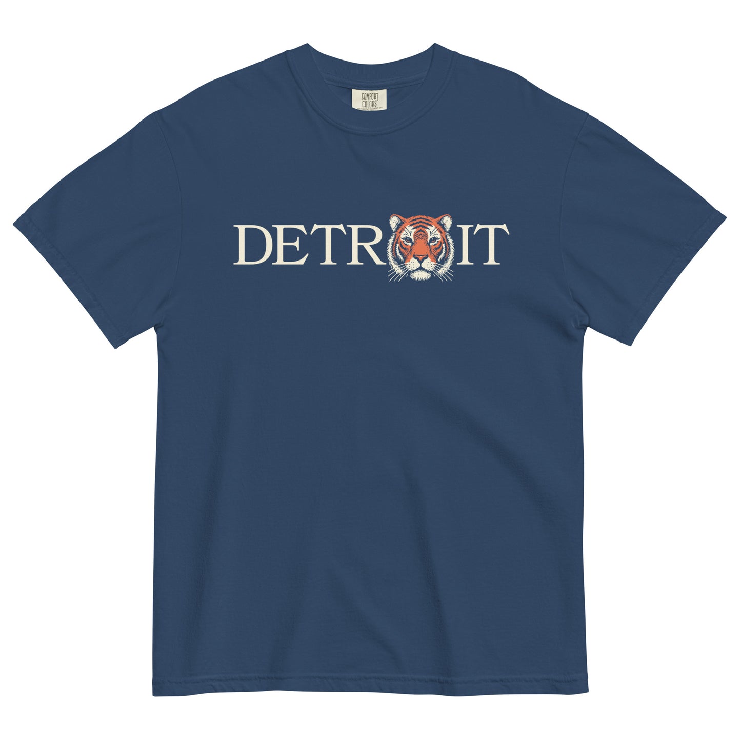 Classic Detroit with Tiger - Unisex T-Shirt