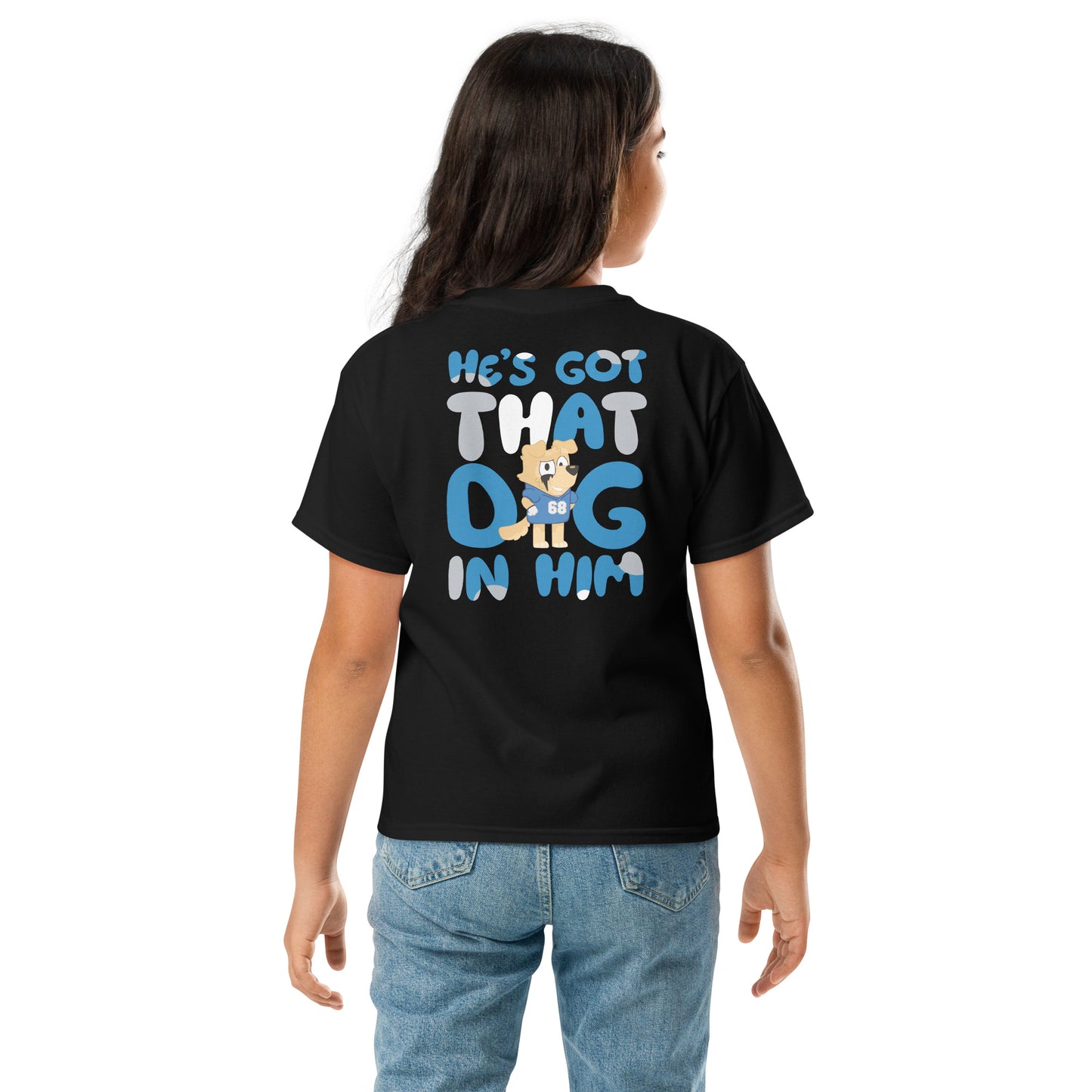 Honolulu Blue(y) - He's Got That Dog In Him - Youth T-Shirt