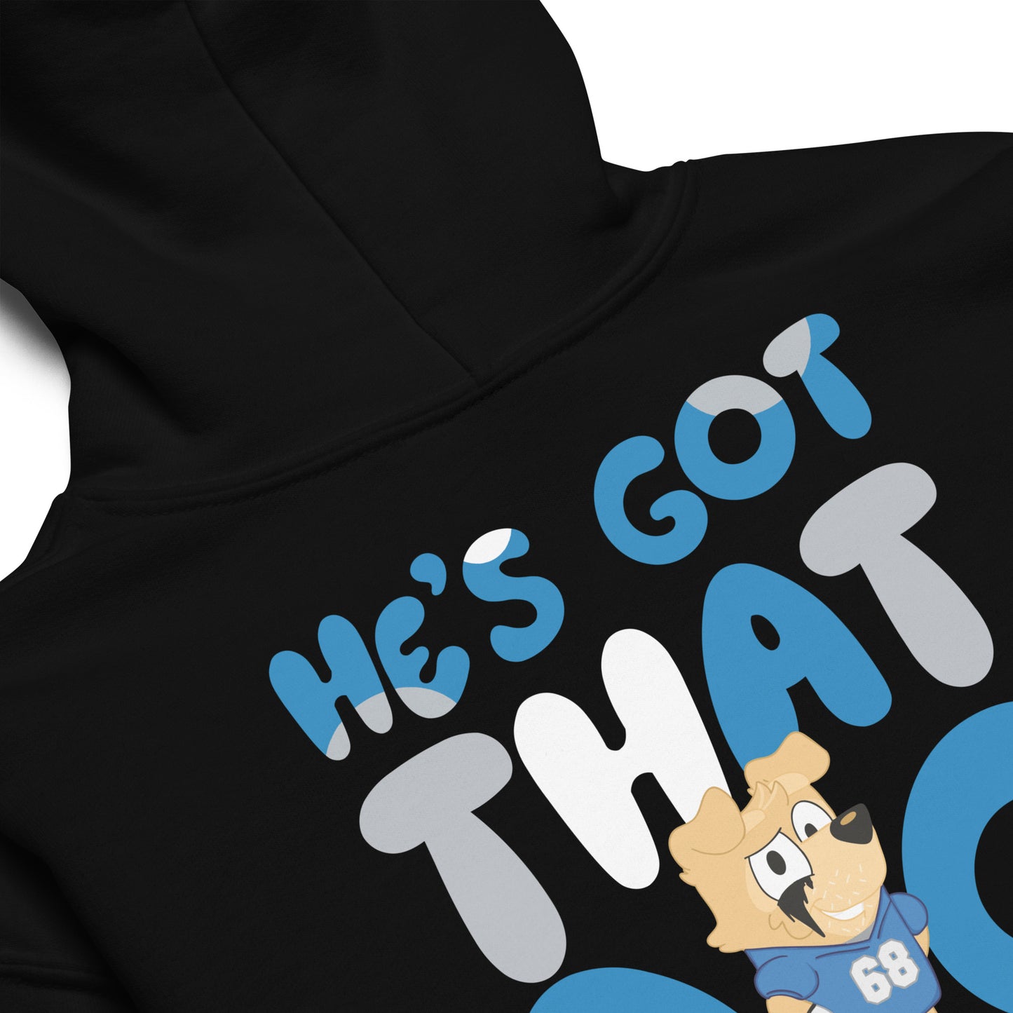 Honolulu Blue(y) - He's Got That Dog In Him - Youth Hoodie