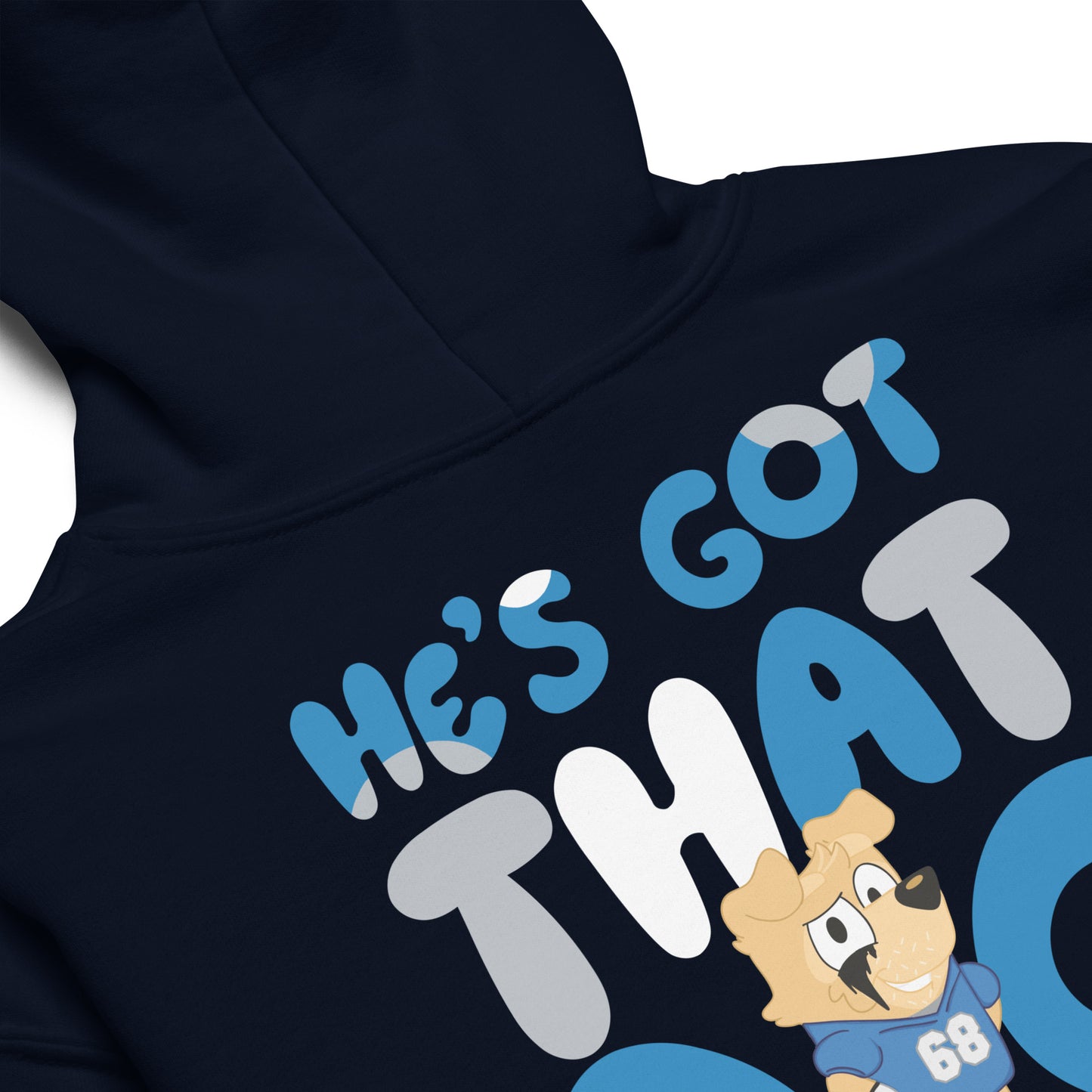 Honolulu Blue(y) - He's Got That Dog In Him - Youth Hoodie