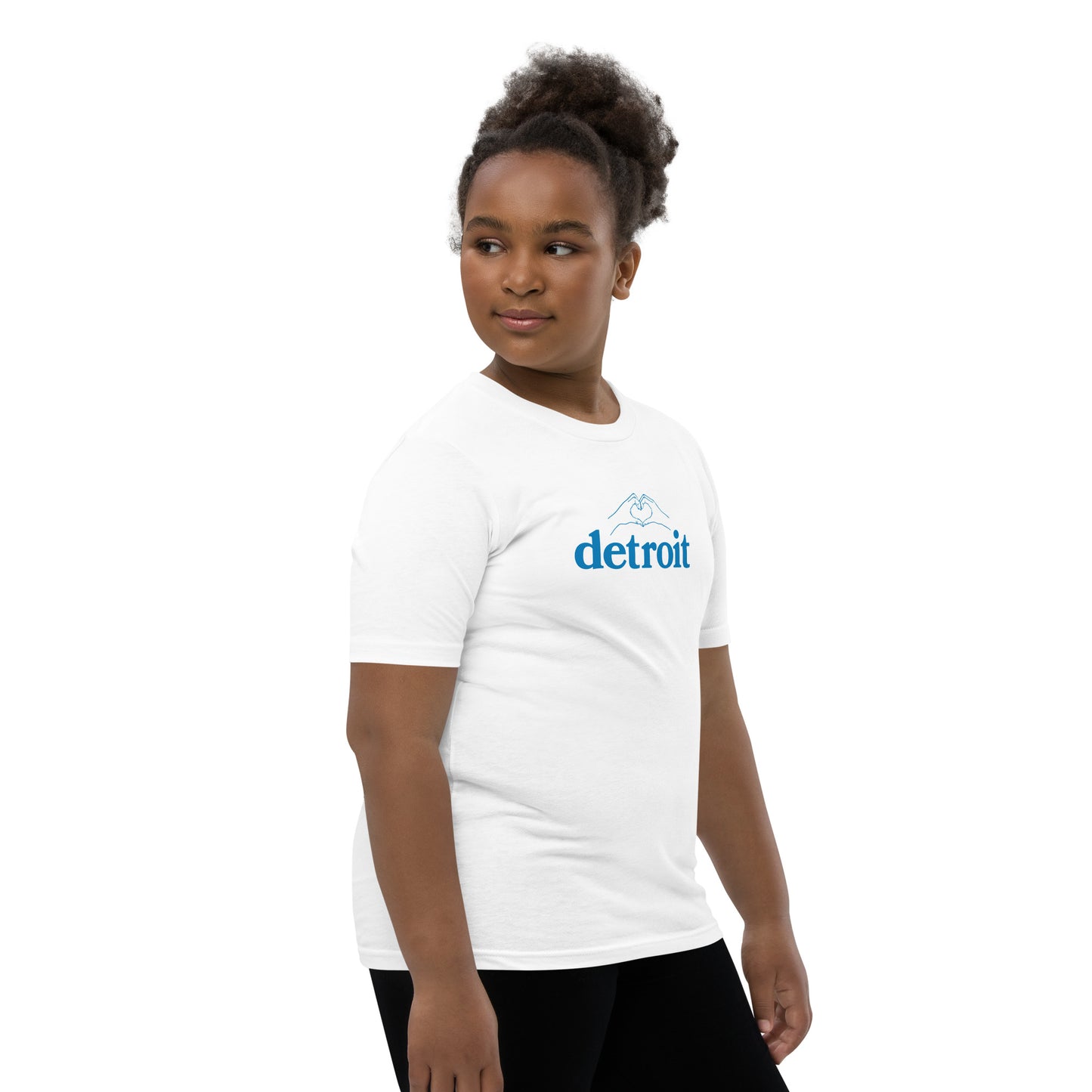 Detroit x Heart Hands - Youth Short Sleeve T-Shirt