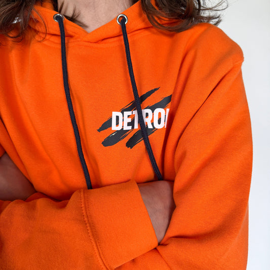 Drawn to Detroit (Baseball Edition) - Unisex Hoodie
