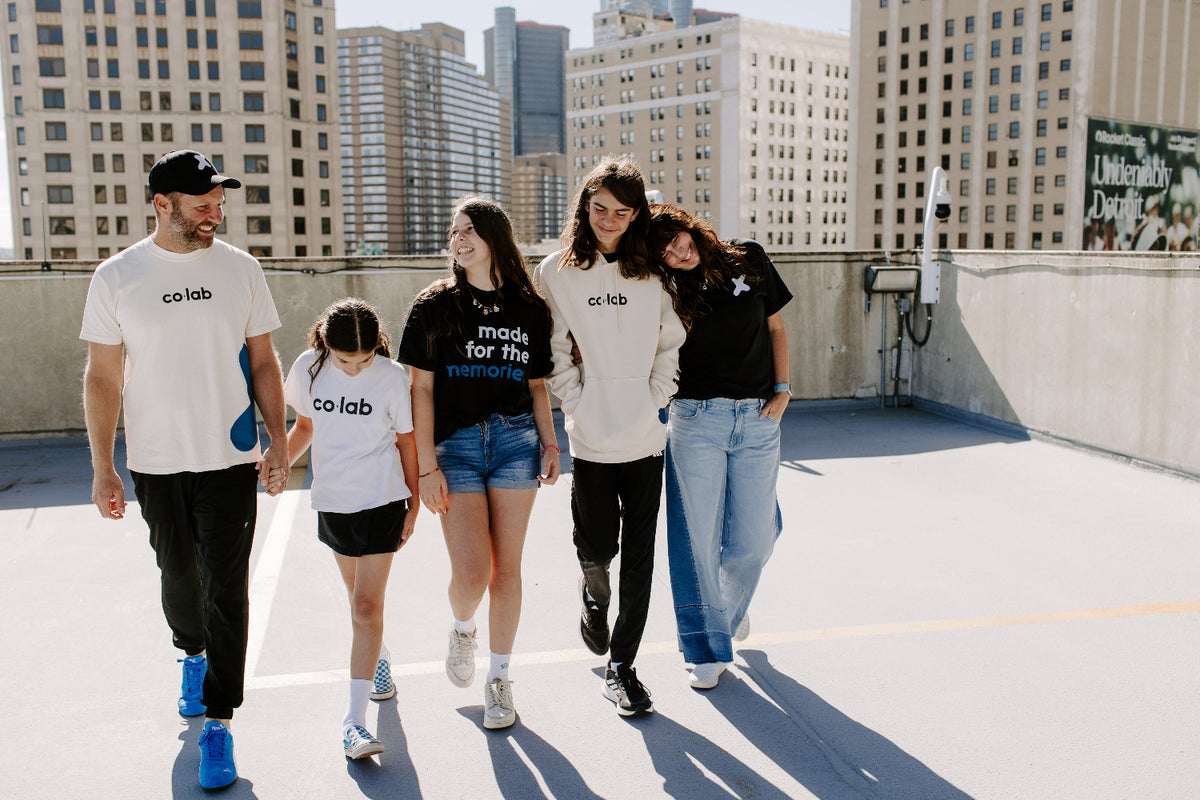 The Co x Lab family together in Detroit