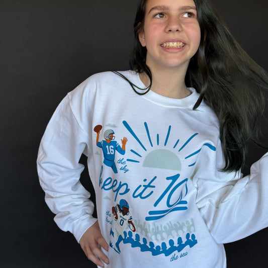 Land, Sea, and Sky (Keep It 100) - Unisex Sweatshirt
