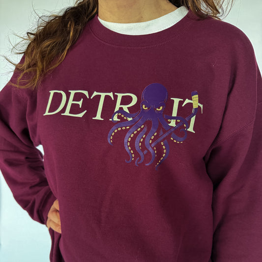 Basic Detroit Hockey - Unisex Sweatshirt