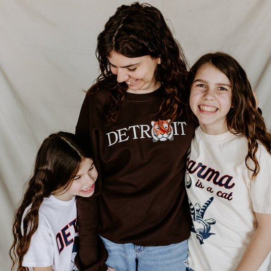 Basic Detroit with Tiger - Unisex Sweatshirt