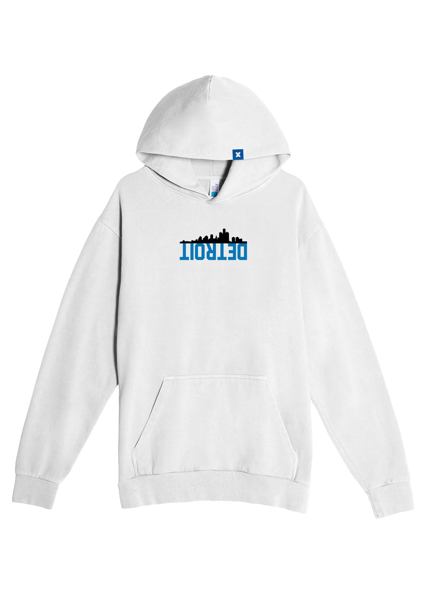 Drawn to Detroit (Football) - Unisex Heavyweight Hoodie (Eli's Pre-Order)