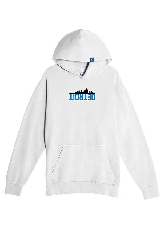 Drawn to Detroit (Football) - Unisex Heavyweight Hoodie (Eli's Pre-Order)