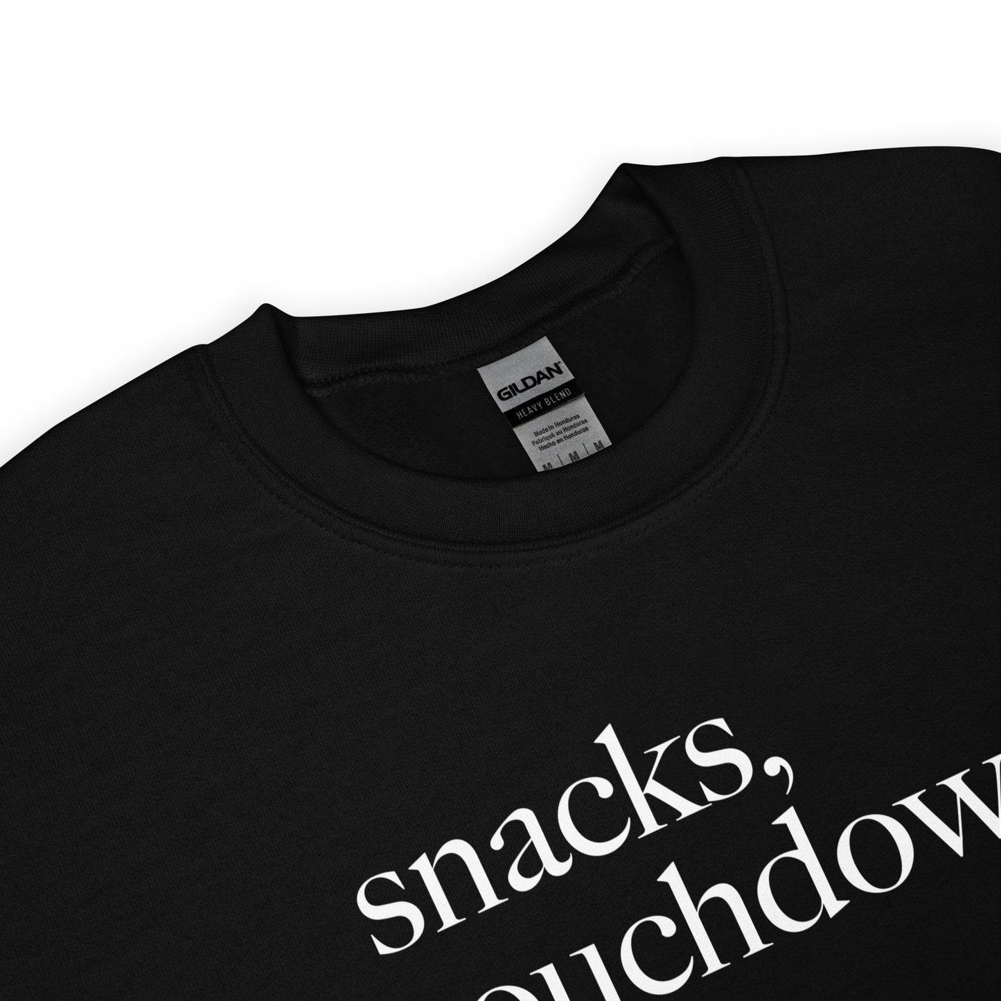 Snacks, Touchdowns, Cellys, Repeat - Unisex Sweatshirt