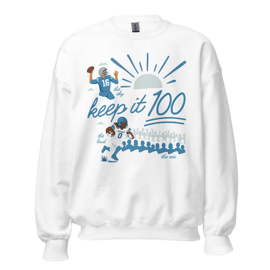 Land, Sea, and Sky (Keep It 100) - Unisex Sweatshirt
