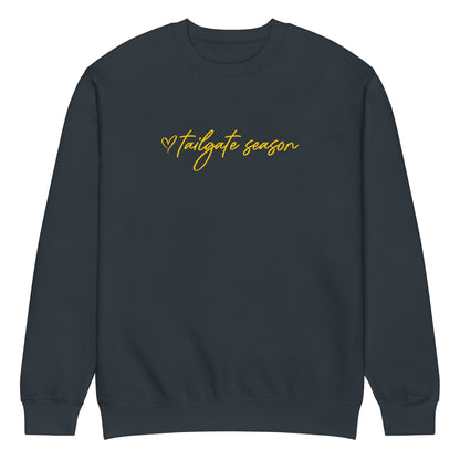 Tailgate Season - Maize and Blue Unisex Sweatshirt