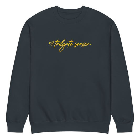 Tailgate Season - Maize and Blue Unisex Sweatshirt
