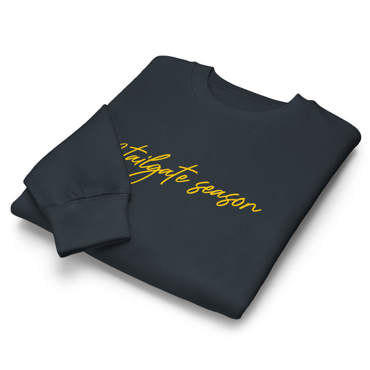 Tailgate Season - Maize and Blue Unisex Sweatshirt