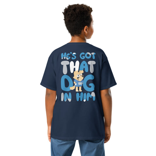 Honolulu Blue(y) - He's Got That Dog In Him - Youth T-Shirt