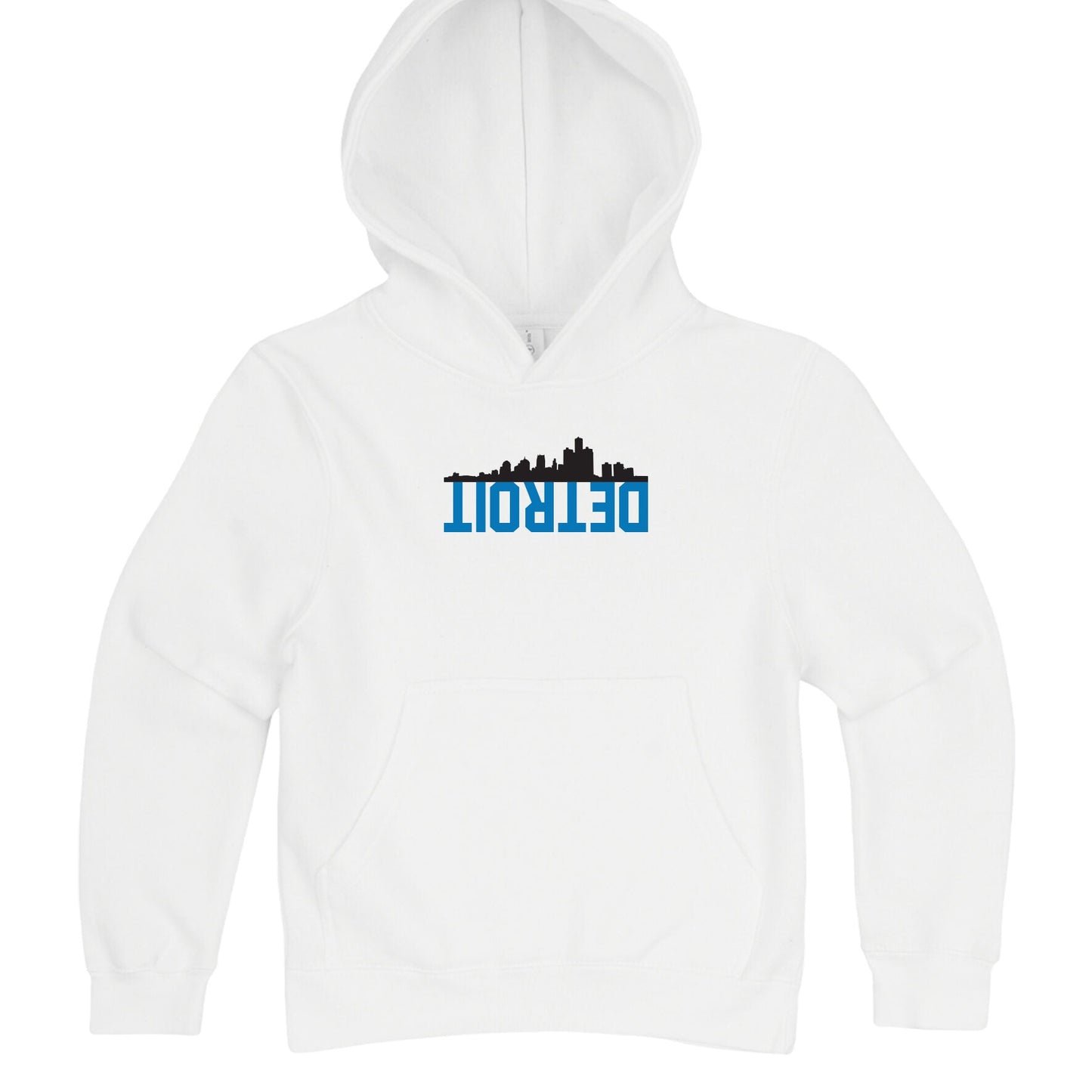 Drawn to Detroit (Football) - Youth Hoodie (Eli's Pre-Order)