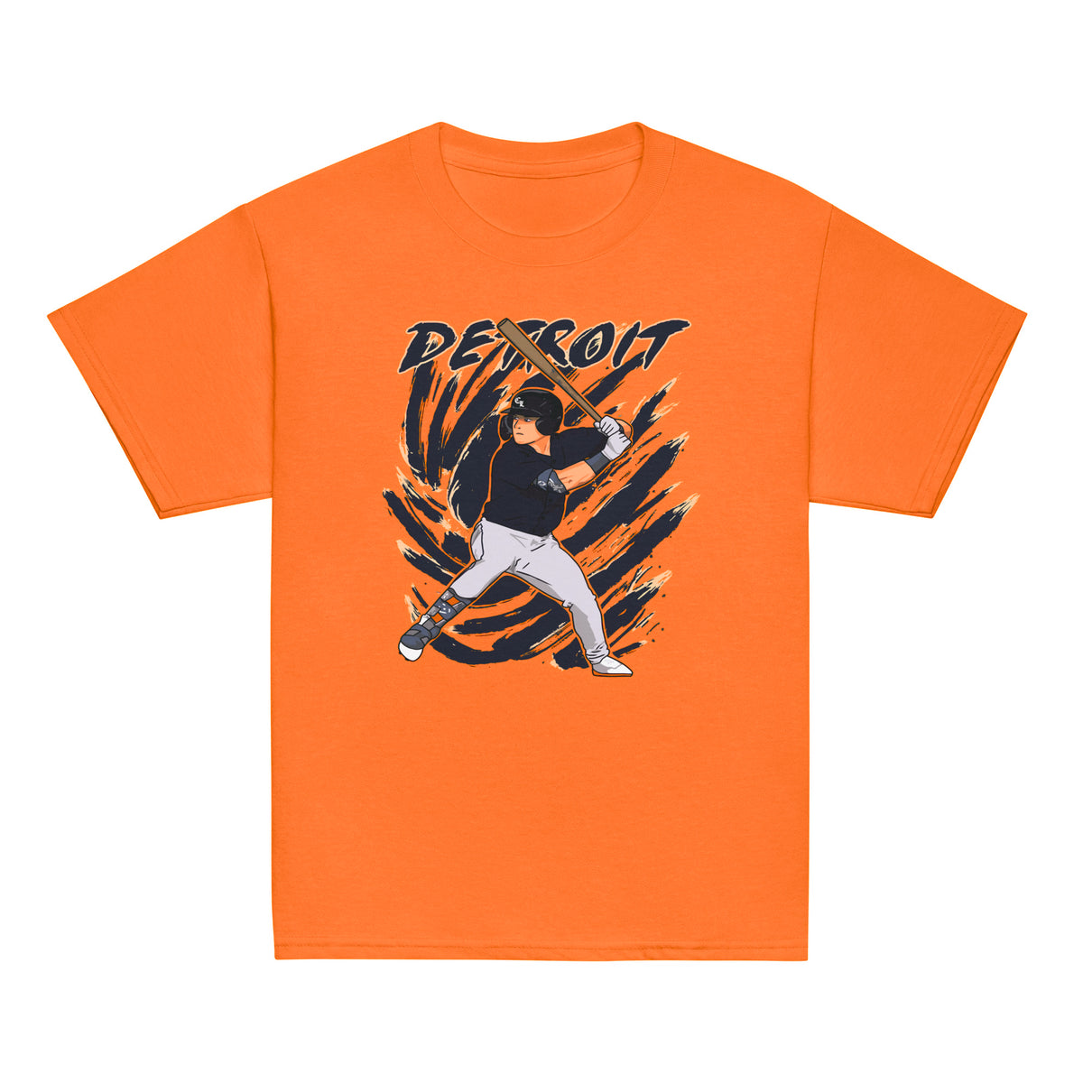 Drawn to Detroit (Baseball Edition) - Youth T-Shirt